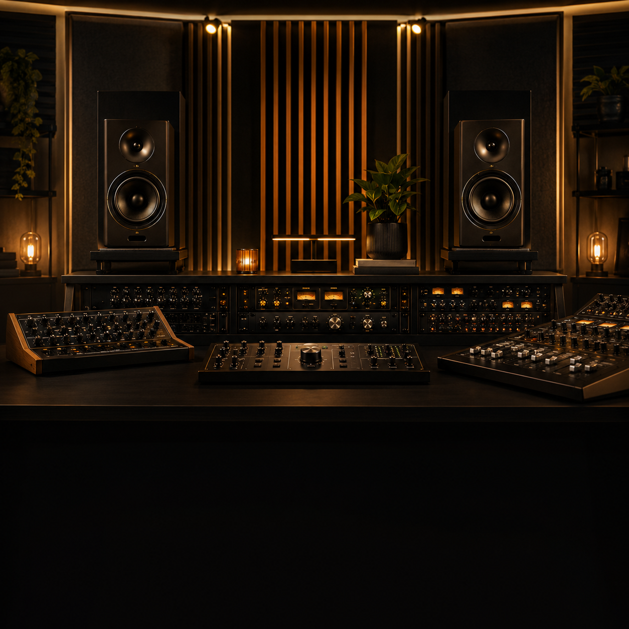 Music production studio